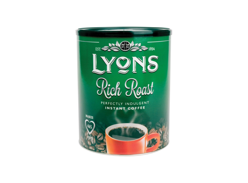 Lyons Instant Coffee Rich Roast Drum 750g