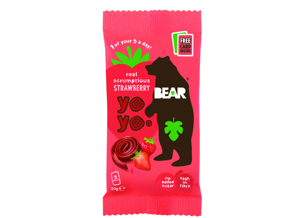 Bear Snacks Strawberry YOYOs