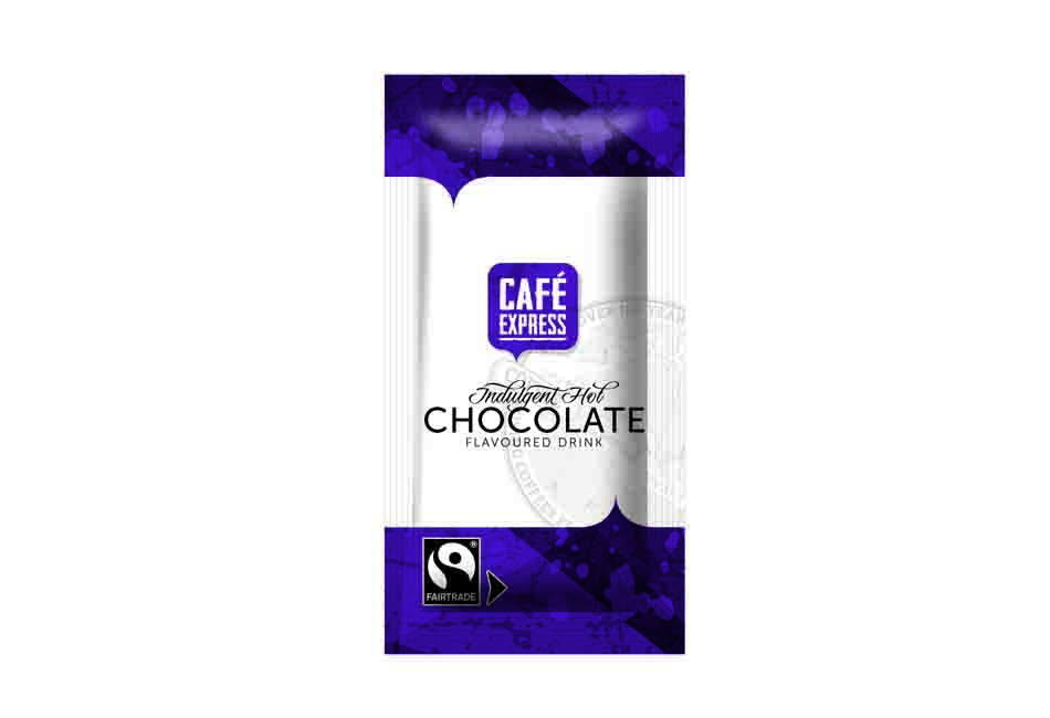 Cafe Express Fairtrade – Hot Chocolate Sachets 100 pcs