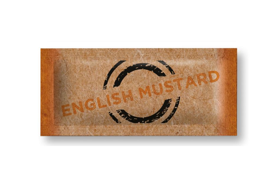 English Mustard Sachets 300 x 5g