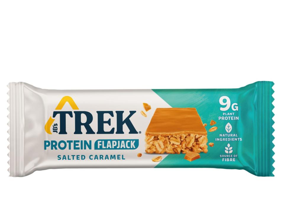 TREK Protein Flapjacks Salted Caramel 16x50g