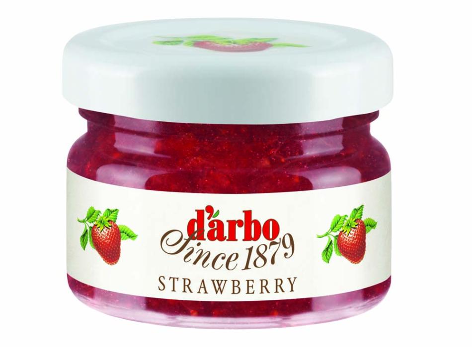 Darbo Strawberry Jam Mini Jar 28g x 60