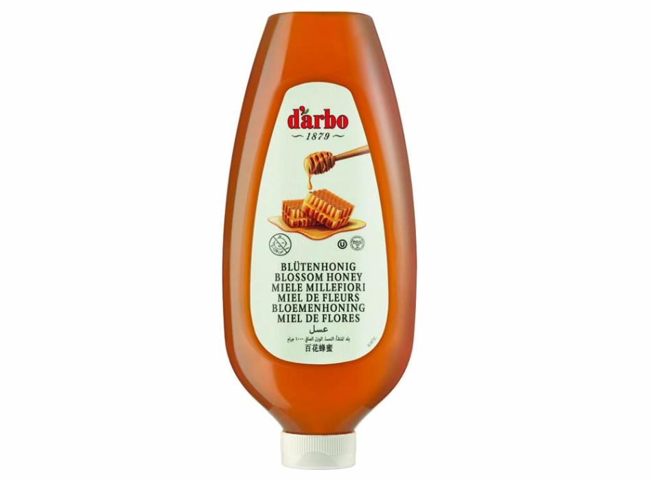 Darbo Dispenser bottle blossom honey 1000 g