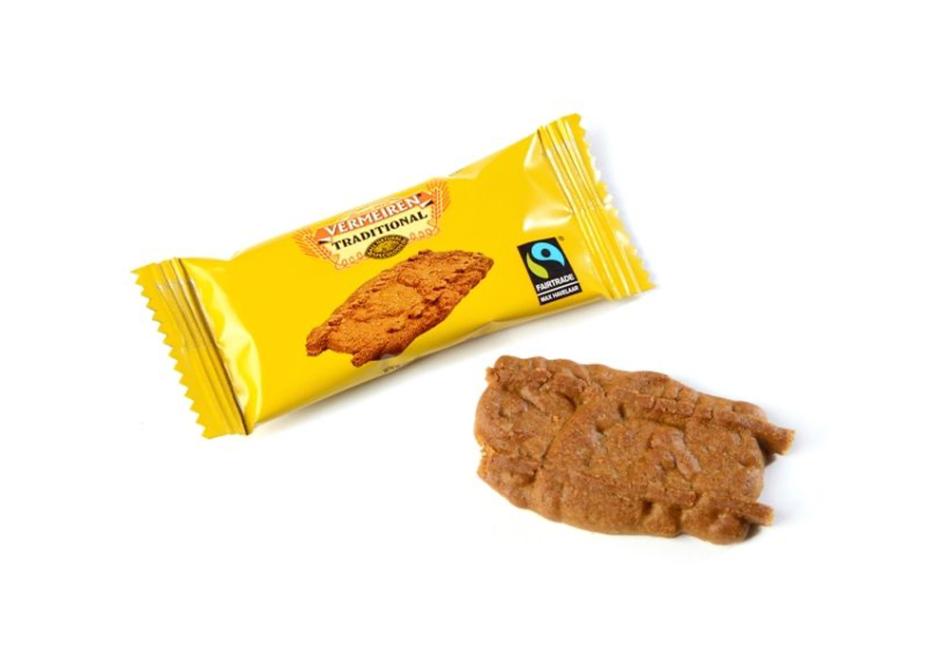 Vermeiren Fairtrade Caramelised Biscuits 225 pcs (3 x 75)