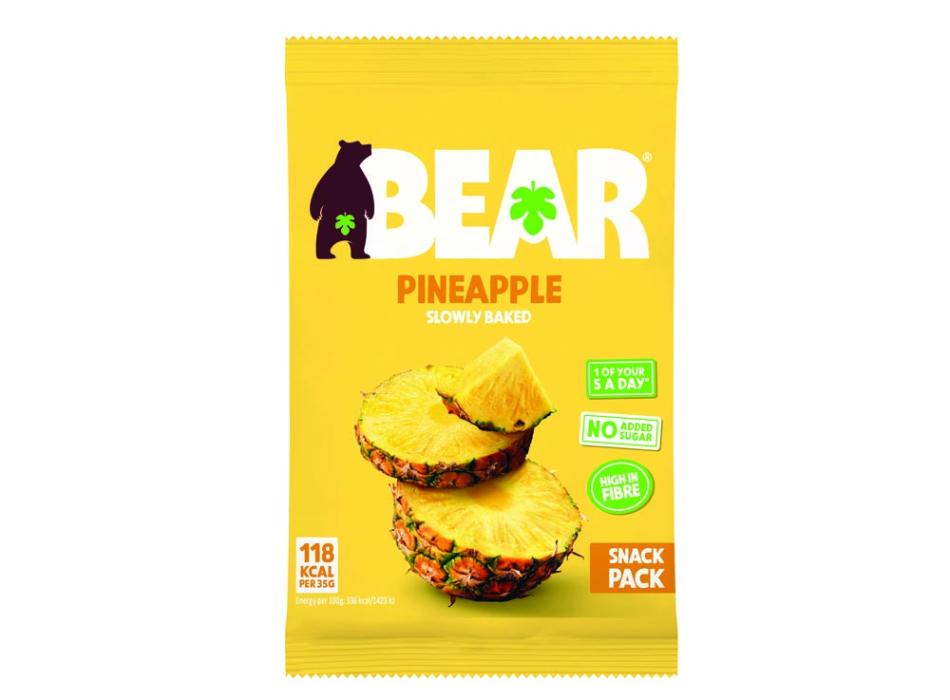 BEAR Fruit Dried Pineapple 14x35g